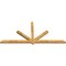 Ekena Millwork Kennewick Rough Sawn Timber Gable Bracket, Western Red Cedar, 108"W x 49"H x 4"D x 4"F, 11/12 Pitch GBW108X49X0404KEN00RWR - alternate 4